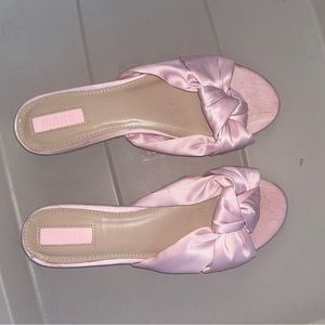 Pink Forever 21 Slippers